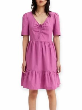 Levi's Women's Marcella Trapeze Dress Standard Fit 100% Cotton Size Small EUC